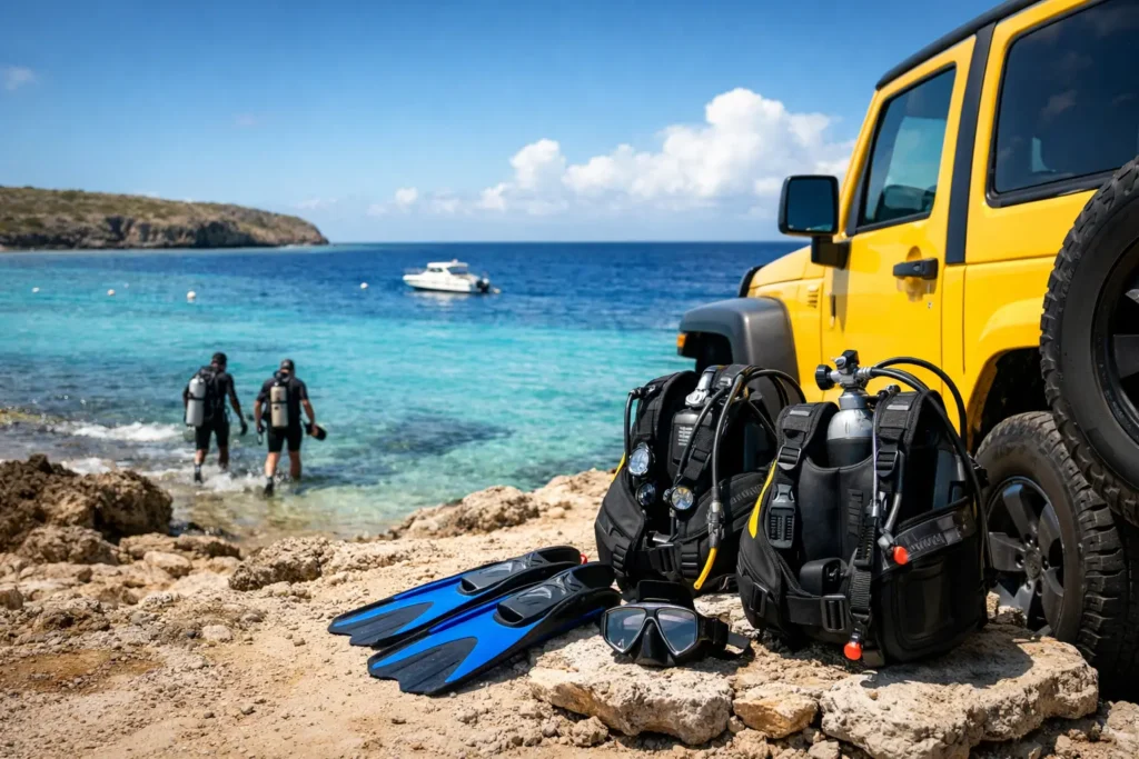 Bonaire Dive Sites Accessible by Car