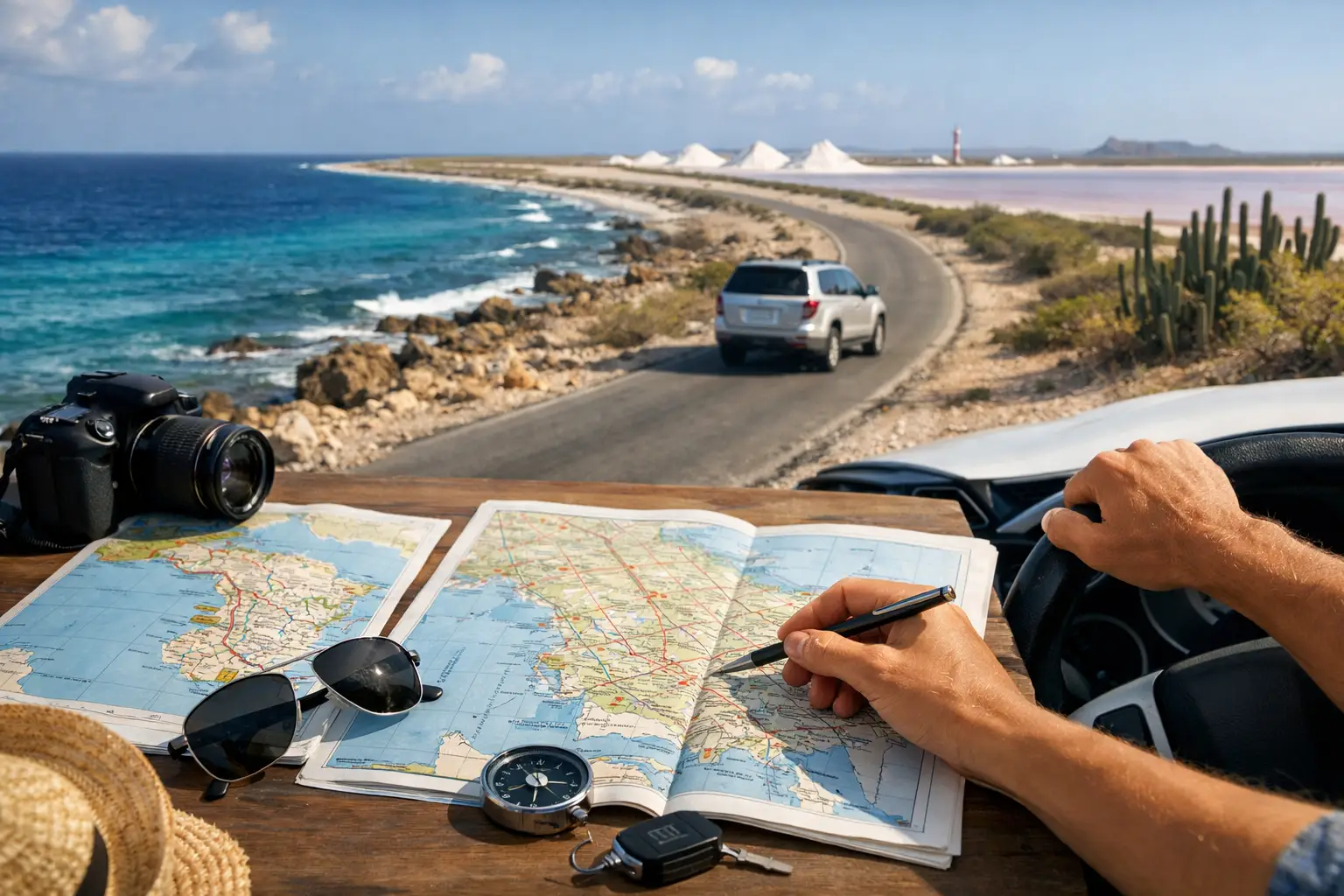 How to Plan Bonaire Road Trip Routes