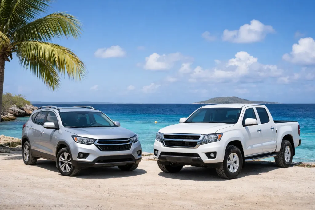 Bonaire SUV vs Pickup Rental: Which Fits?