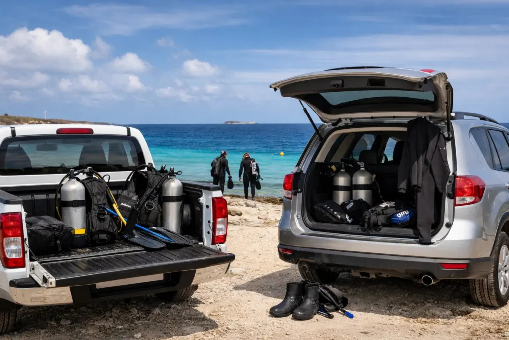Which Rental Car Suits Divers on Bonaire?