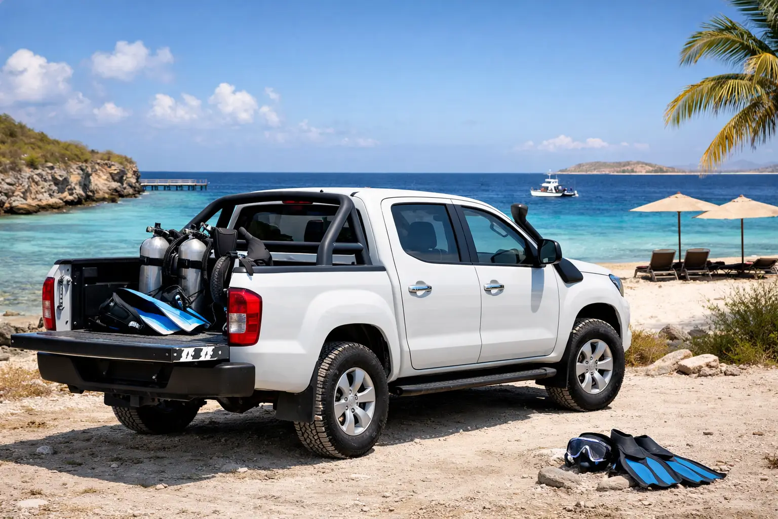 Bonaire Pickup Review for Beaches, Dives and More