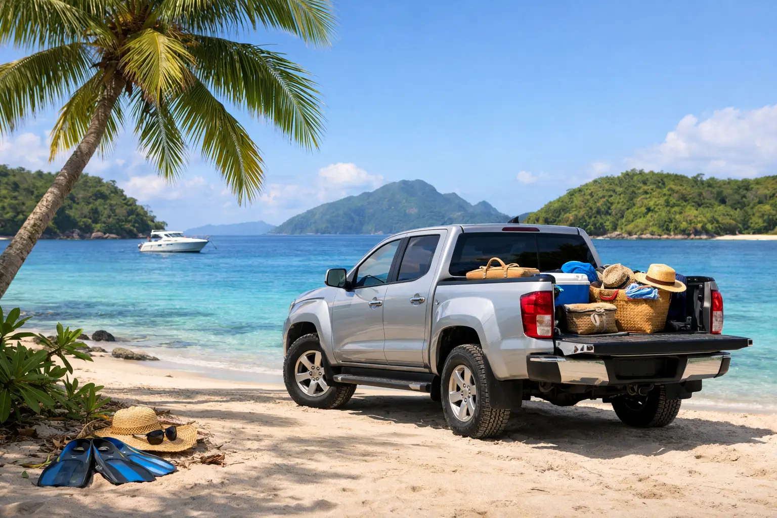 Pickup Truck for Island Vacations: When It Fits