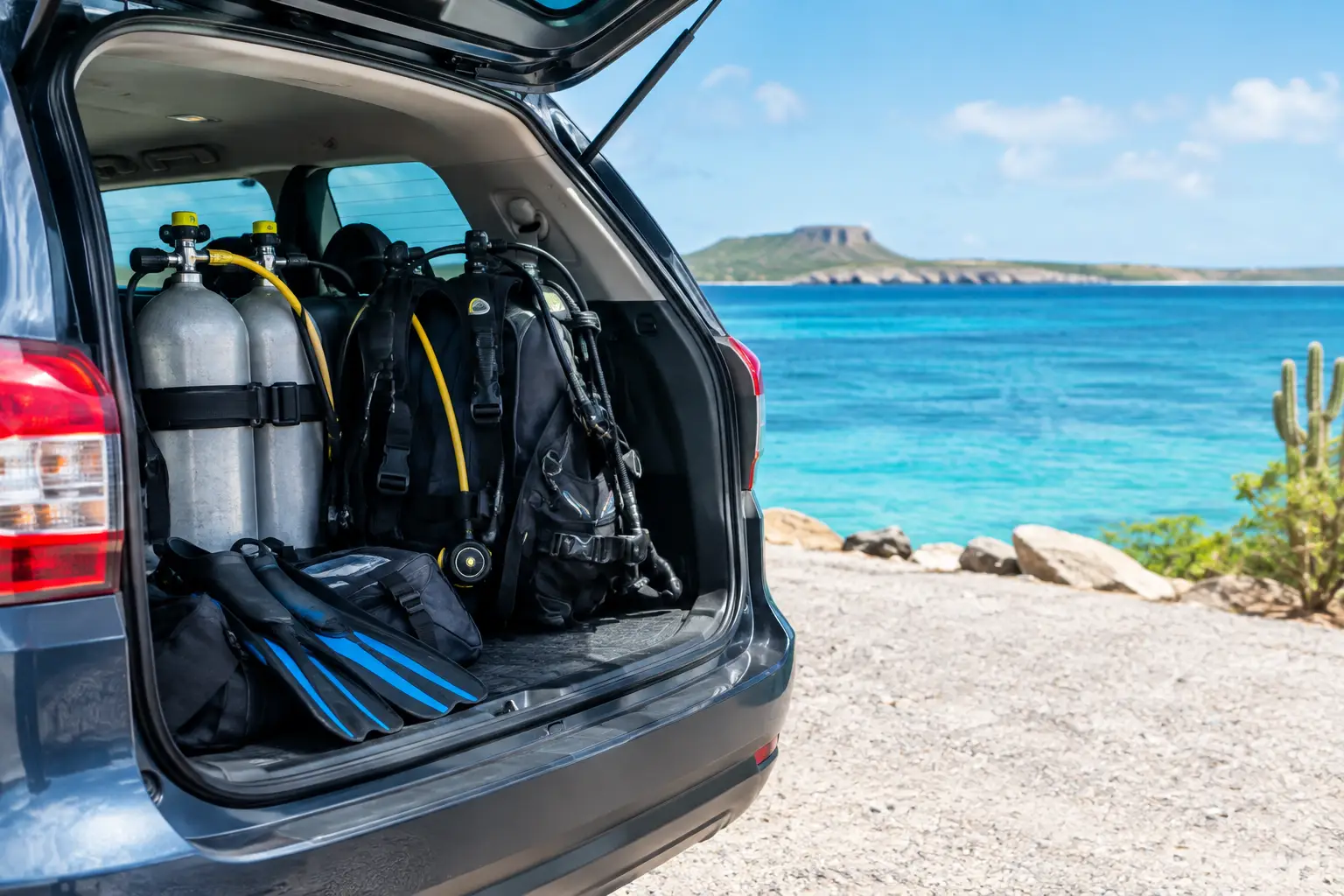 How to Transport Diving Equipment on Bonaire