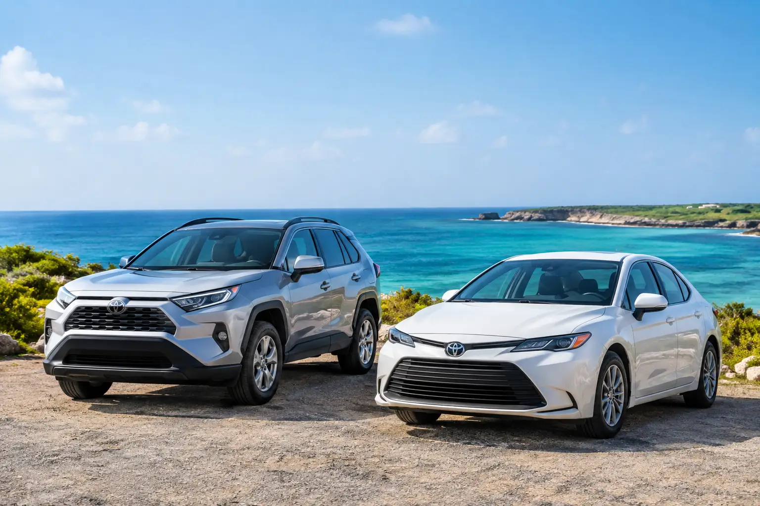 SUV versus sedan Bonaire for Island Travel